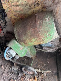 Míchačka na beton a maltu - 2