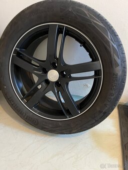 Černá Litá Kola 215/55 R17 - 2