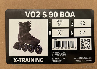 Inline brusle K2 VO2 S 90 BOA - 2