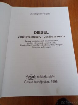 Disel - vznětové motory - údržba, servis - 2