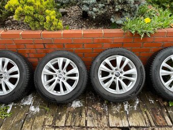 Alu disky 5x114,3 17 se zimními pneu 225/60/17 - 2