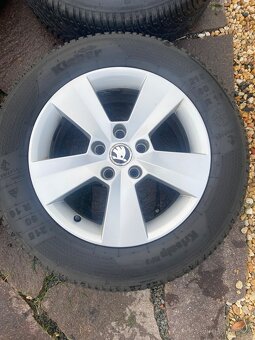 Alu kola na Škodu 215/60 R16 - 2
