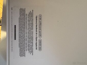 Notebook Apple MacBook Air 13" M1 256 GB +magic mouse a thu - 2