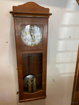 Starožitné hodiny pendlovky Junghans - 2