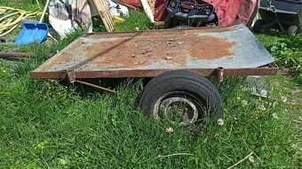Vozík, vlečka za traktor, čtyřkolku - 2