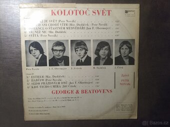 LP Petr Novák a George & Beatovens - Kolotoč svět 1970 - 2
