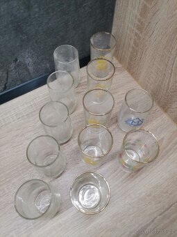 12 ks retroskleniček 1 dc - 2