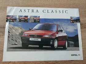 Opel Astra Vectra leták prospekt - 2