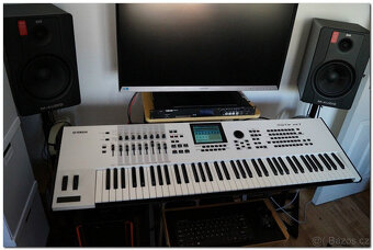 YAMAHA Motif XF7 WH 40. výročí + flash paměť FL1024M v BEZVA - 2