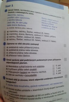 Tvarosloví testy 7.třida - 2