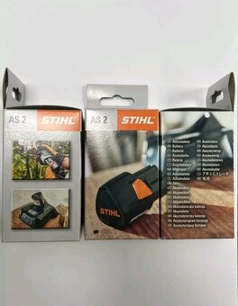 3X Nové AKu baterie STiHL AS 2 - 2