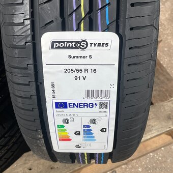 Uplně nové letní pneu 205/55 R16 91V PointS - 2