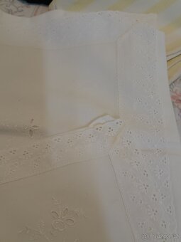 Peřinky na plymo RETRO s krajkou 100%BA - 2