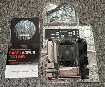 ITX AM4 deska Gigabyte B450 I AORUS PRO WiFi - 2