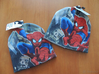 Čepice a šály Spiderman, nové - 2