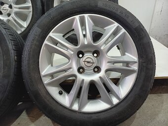 Alu kola Opel Corsa, Adam 4x100 R16 pneu 195/55/16/ - 2