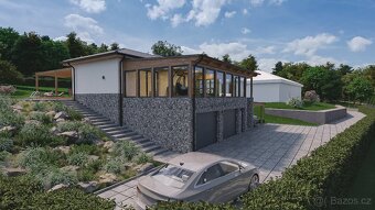 Prodej rozestavěného domu s pozemkem 1369m2 - 2