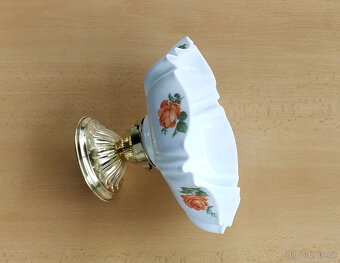 Hezký starý mosazný lustr / stropnice - 2