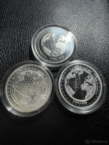 Stříbrné mince 3x 1oz TERRA 2020-2022 - 2