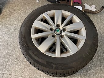ALU ORIGINÁLY ŠKODA R16 + pneu - 2