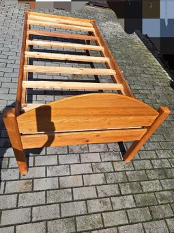 Postel 90x200 zvýšený sed - 2