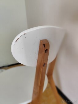 BAZAR JYSK 4 ks židlí JEGIND - užívané - cena za set - 2