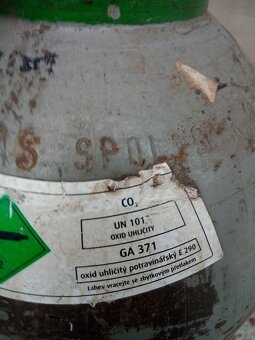 Tlaková nádoba Láhev 15kg  výčep potravinářský Co2 - 2