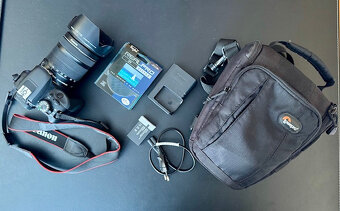 PRODÁM zrcadlovku Canon EOS 100d + objektiv Canon 18-135mm - 2