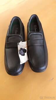 Černé polobotky-mokasíny  - 2