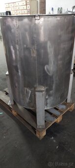 nerezová nádoba prům. 800, výška 1050 mm - 2