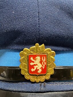 hasičská uniforma čepice hasič retro uniforma - 2