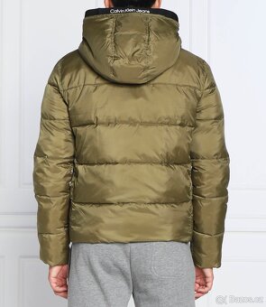 Bunda Calvin Klein Jeans olivová - 2