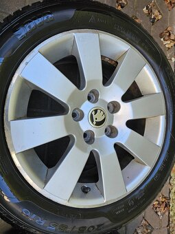 ALU kola Metan Škoda 5x112 Superb R16 zimní - 2