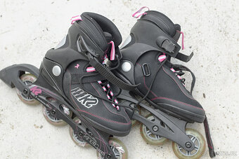 Prodám kolečkové brusle K2, vel. 38 - 2