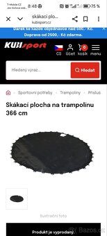 Nové věci na trampolínu 3.66 - 2