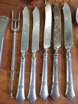 Stříbrné lžíce a příbory - 2