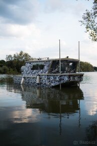 Rybářská loď hliníková s kajutou, prodej, na míru, nová - 2