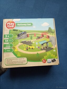 Prodám novou nerozbalenou dřevěnou sadu s vláčkem playtive ž - 2