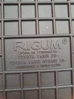 Gumove koberce Toyota Yaris 20/ hybrid - 2
