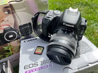Canon EOS 200D 2x objektiv + stativ - 2