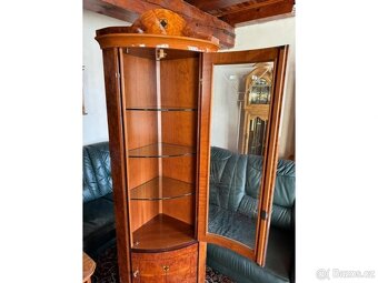 Set komoda pod TV a rohová vitrína, 3266 - 2