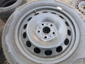 4x disk (5x112) zimní pneu 205/55 r16 (7 mm) - 2