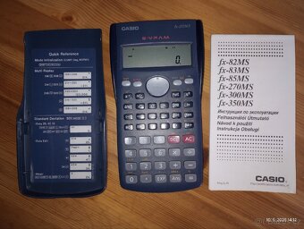 Kalkulačka Casio fx 350ms s funkcí s-v.p.a.m. - 2