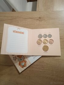 Sada oběžných mincí 2023 Narození dítěte stand - 2