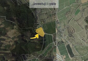 Prodej zemědělské půdy s možností výstavby RD na části pozem - 2
