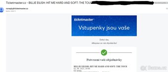 Billie Eilish Praha - 1.6. 2025 -Stání - 2