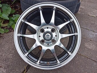 Alu kola RSW Racing 15ky 4x100 RENAULT DACIA FIAT - dobírka - 2