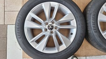 Alu kola VW 17" 5x100 letní pneu 205/55 R17 7mm T-Cross - 2
