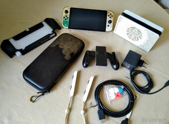 Nintendo Switch OLED edice Zelda Tears of the Kingdom - 2