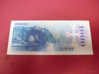 1000,- Kčs  SMETANA  kolkovaná - 2